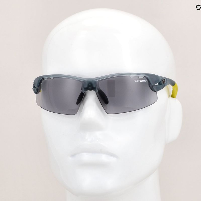 Tifosi Crit Fototec matte Rauch/Rauch phototrope Fahrradbrille 8