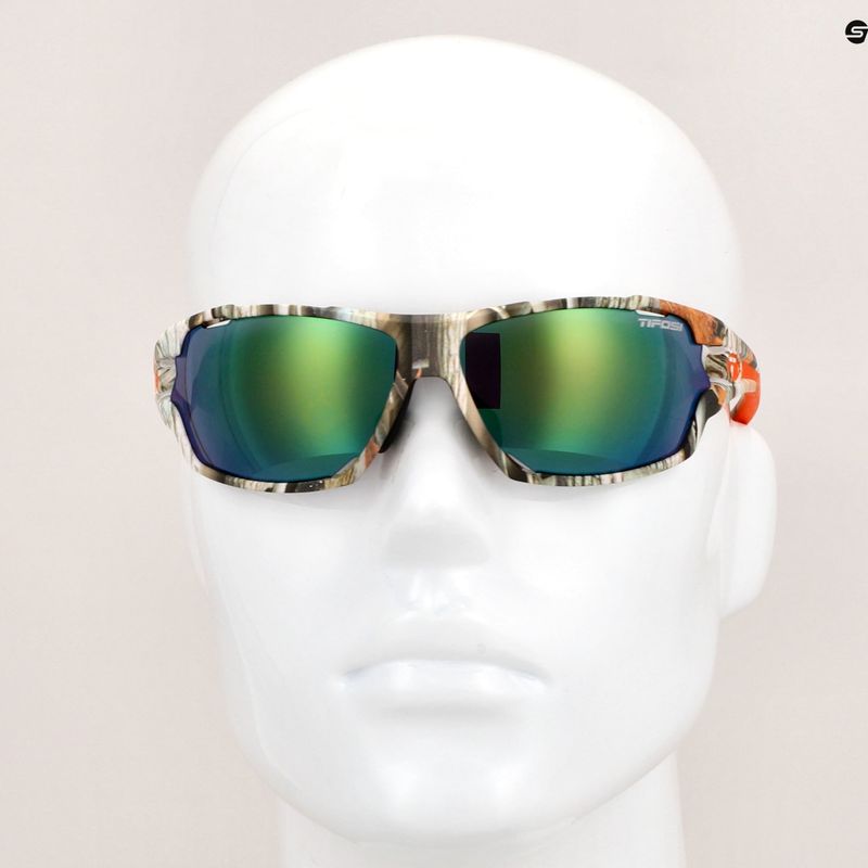 Tifosi Amok Polarized camo/polarized smoke belebt die Fahrradbrille an Land 8
