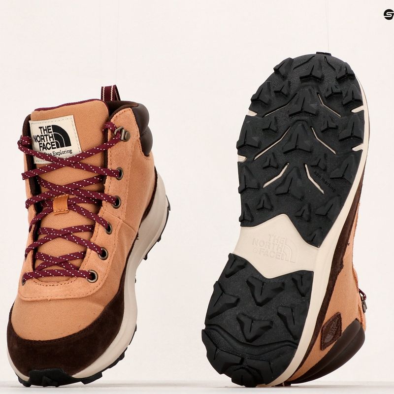 The North Face Back To Berkeley IV Hiker Mandelbutter/Demitasse braun Kinder-Trekkingstiefel 12