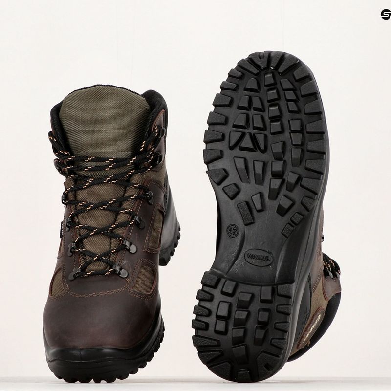 Herren-Trekking-Stiefel Grisport 626D91G braun 10
