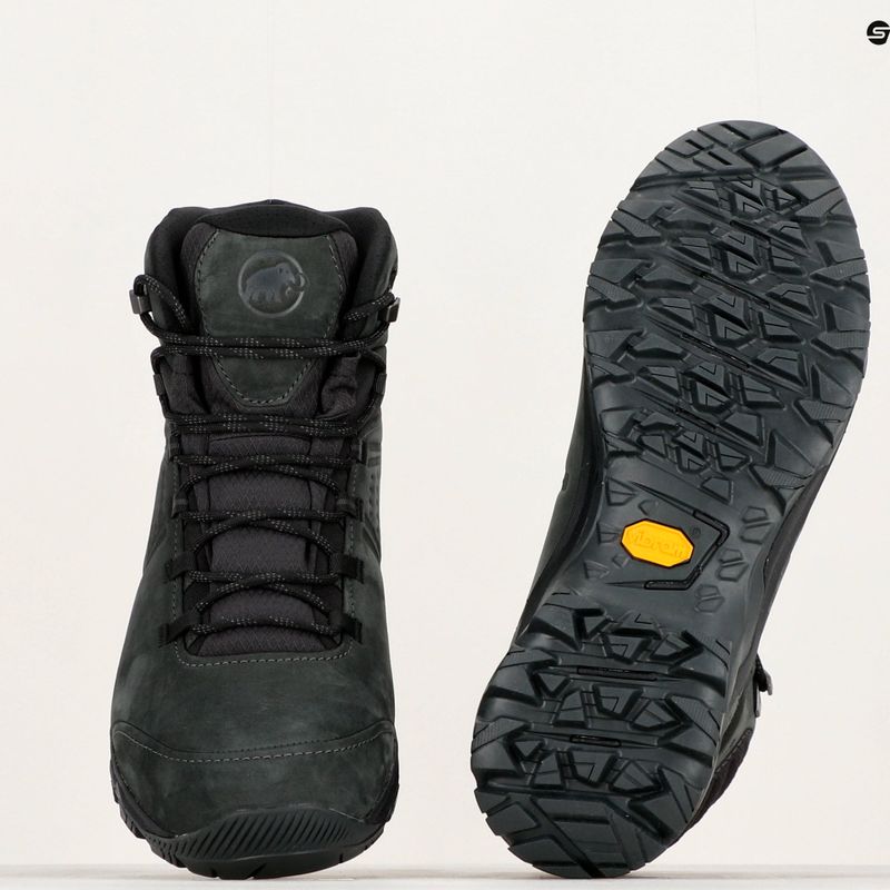 Herren-Trekkingstiefel Mammut Mercury IV Mid GTX schwarz 15