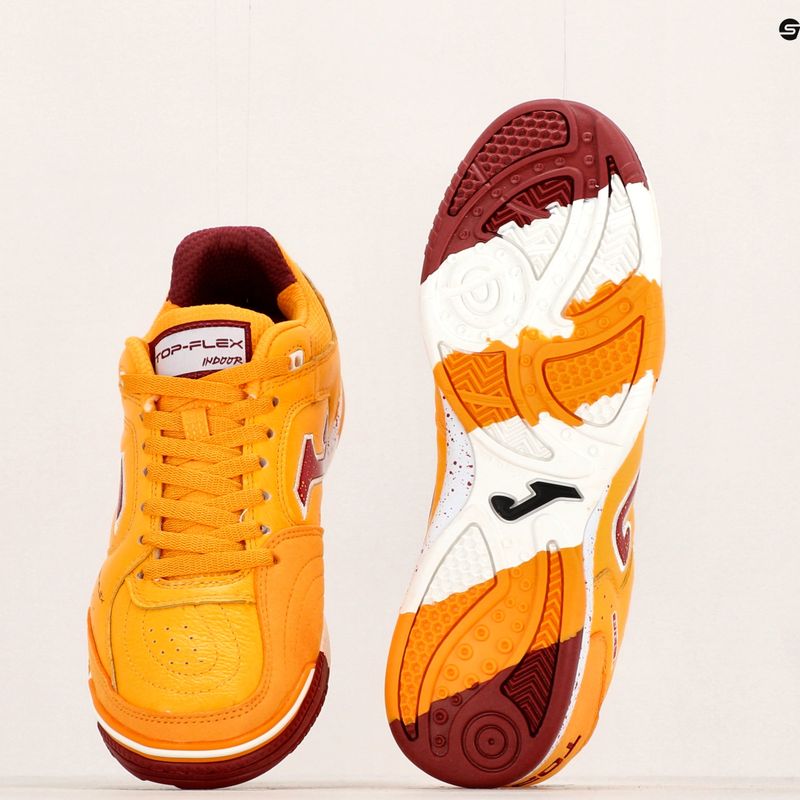 Herren Fußballschuhe Joma Top Flex IN orange/safran 16
