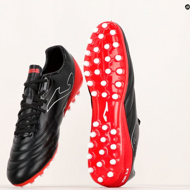 Herren Fußballschuhe Joma Numero-10 2241 AG negro/rojo 10