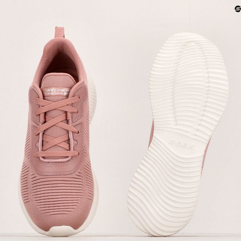 Damen SKECHERS Bobs Squad Tough Talk blush Turnschuhe 13