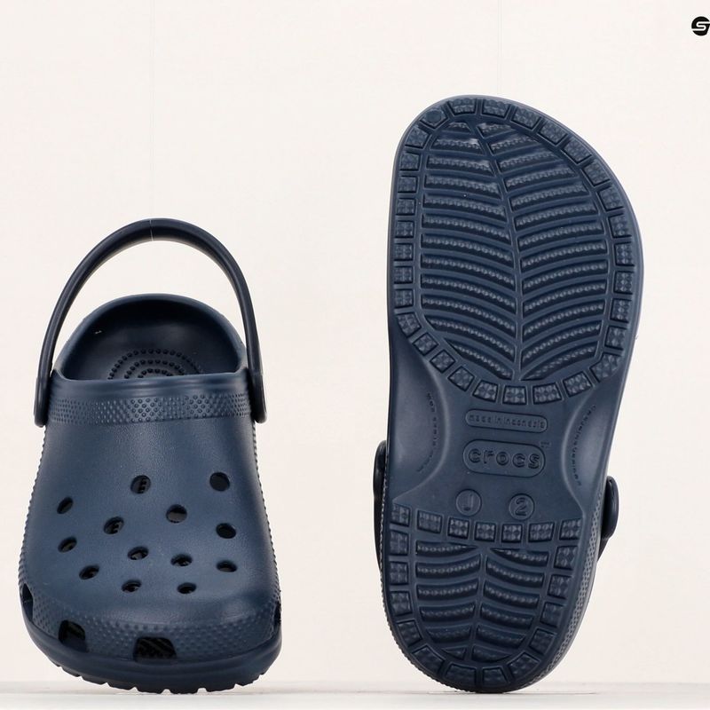 Crocs Classic Clog Kinder-Pantoletten navy 13