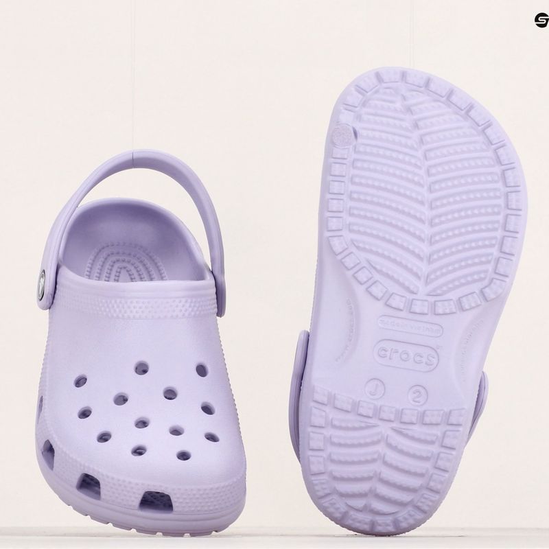 Crocs Classic Clog Kinder Pantoletten lavendel 13
