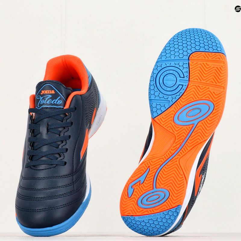 Kinder Fußballschuhe Joma Toledo Jr IN navy/orange 14