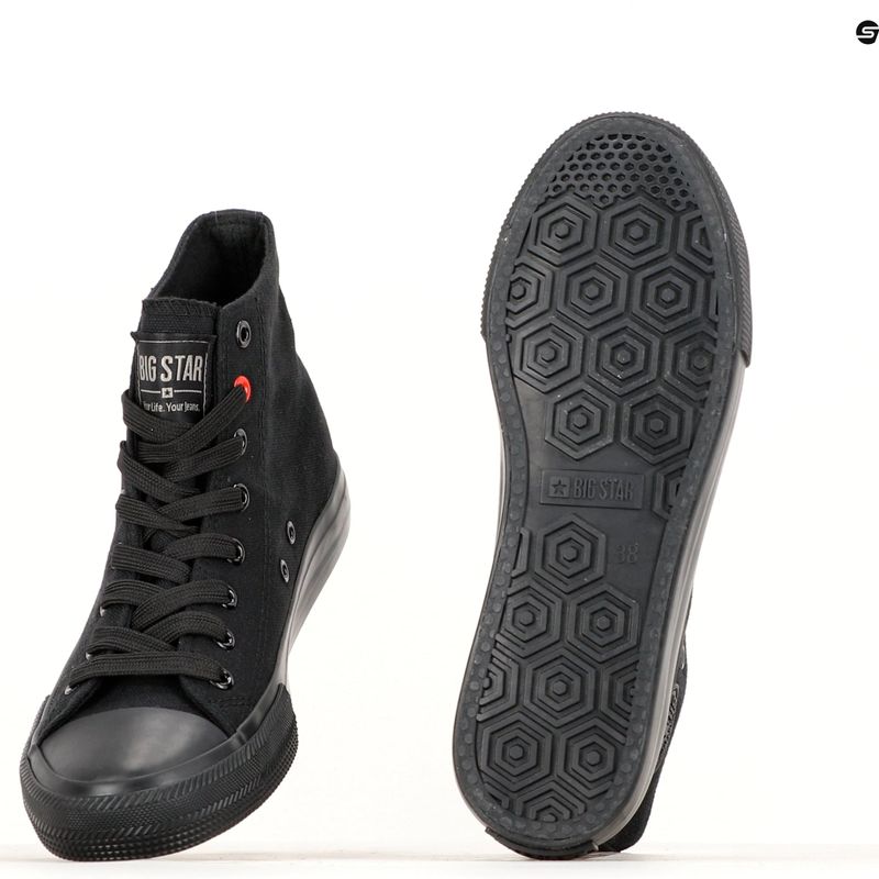 BIG STAR Damen Turnschuhe T274033 schwarz 9