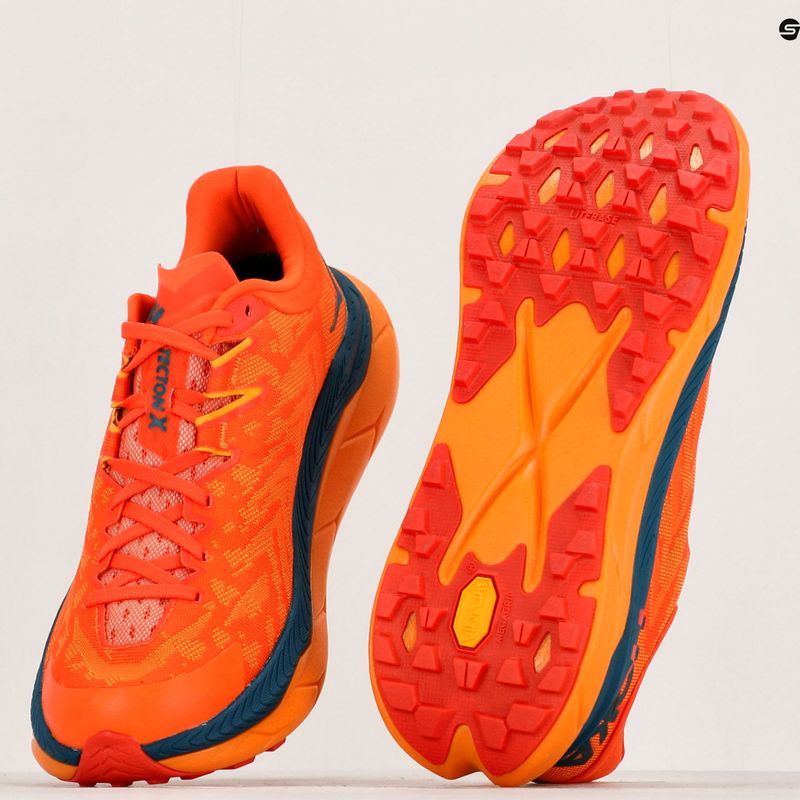 Herren Laufschuhe HOKA Tecton X persimmon orange/radiant yellow 11
