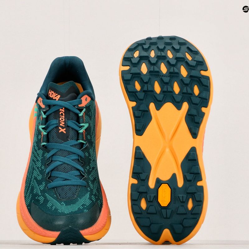 Damen Laufschuhe HOKA Tecton X deep teal/water garden 13