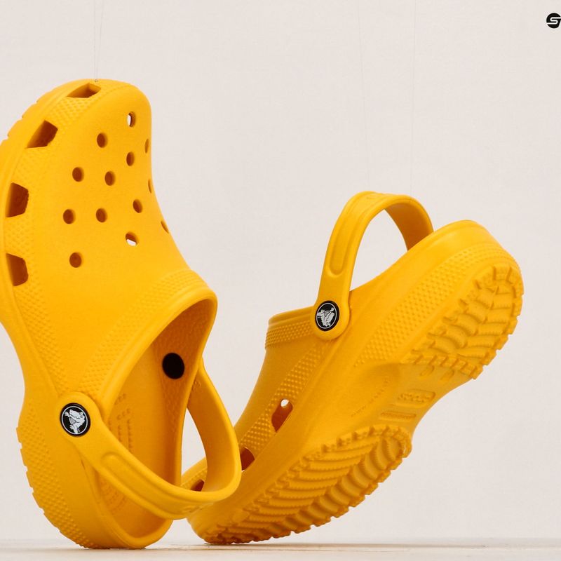 Crocs Classic Clog Kinder Sonnenblumen-Pantoletten 9