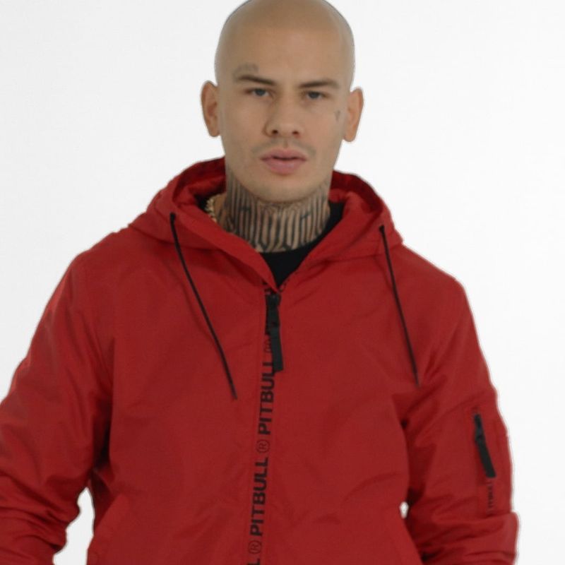 Jacke für Frauen Pitbull West Coast Aaricia Hooded Nylon black 17