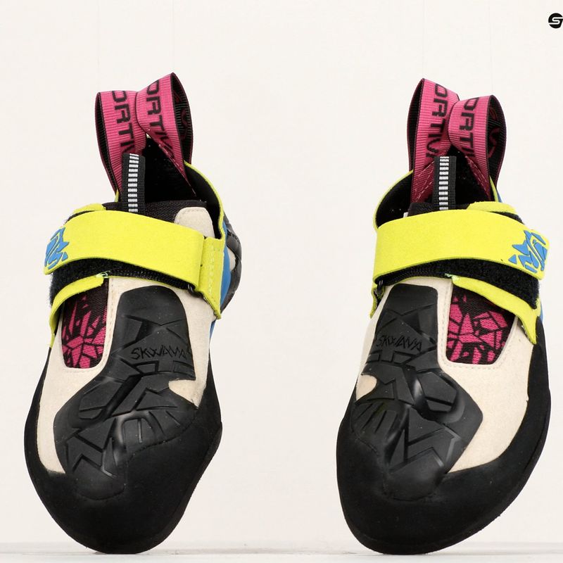 La Sportiva Damen Kletterschuh Skwama Apfelgrün/Kobaltblau 15