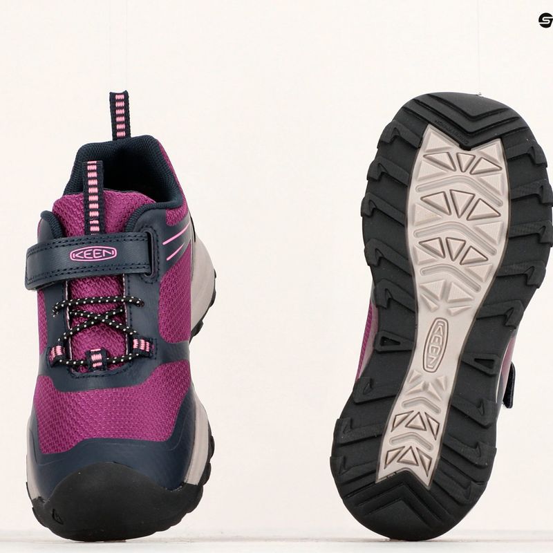 KEEN Wanduro Low WP Kinder-Trekkingstiefel 8