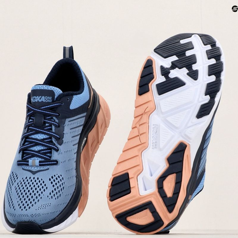 Damen Laufschuhe HOKA Arahi 3 allure/mood indigo 11