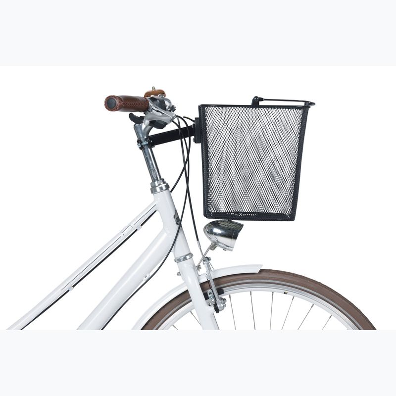Vorderer Fahrradkorb Basil Bilbao BE + Baseasy Stem Holder black 6