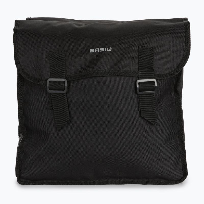 Basil Mara hinten Doppel Fahrradtasche schwarz B-17022 2