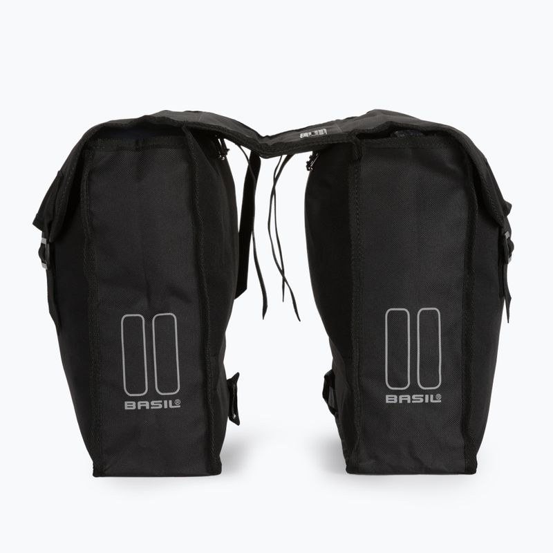 Basil Mara hinten Doppel Fahrradtasche schwarz B-17022 4