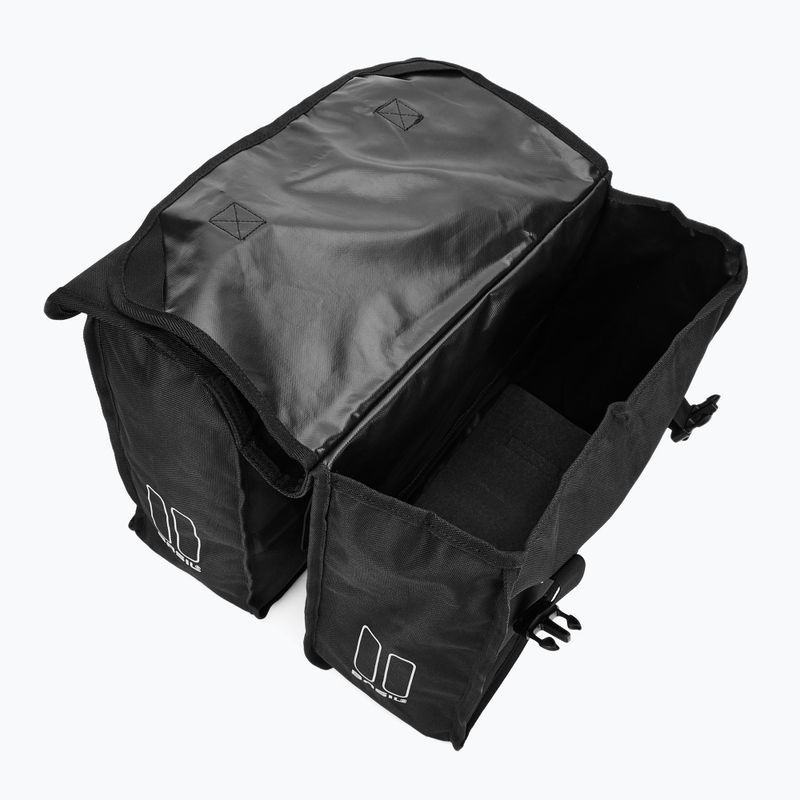 Basil Mara XL doppelte hintere Fahrradtasche schwarz B-17108 4