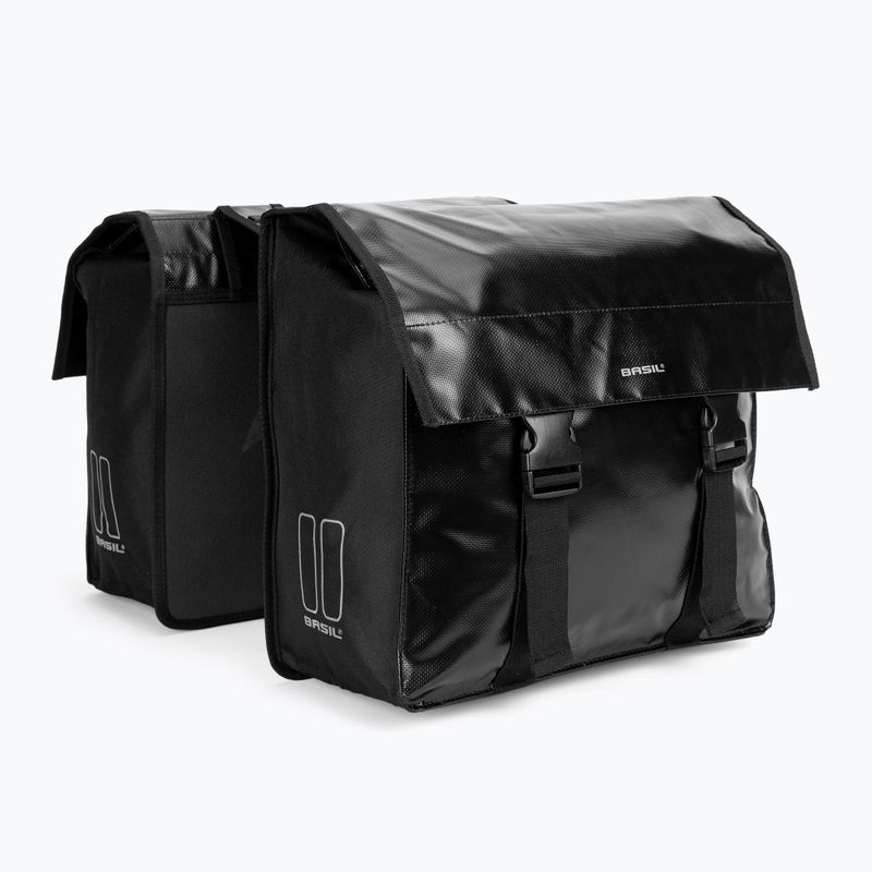 Basil Urban Load Double Bag Fahrradträger Tasche schwarz B-17738