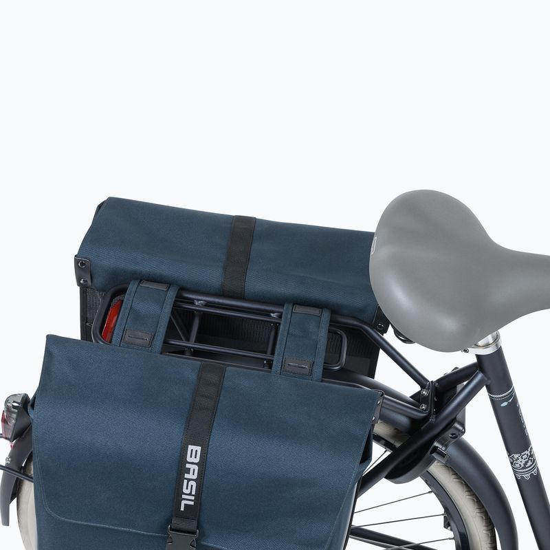 Basil Forte Double Bike Bag 35 l navy/blau/schwarz 8
