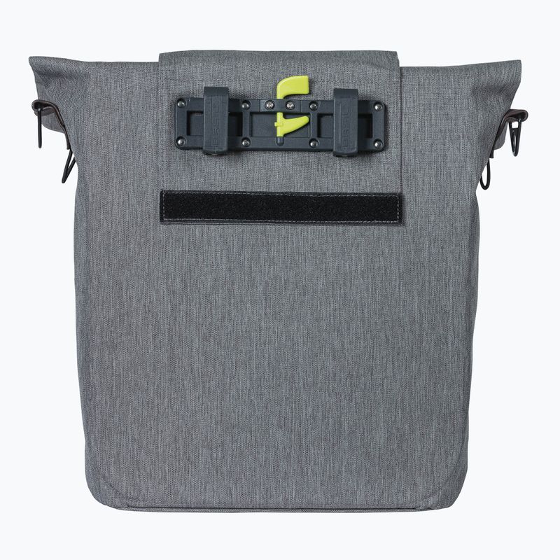 Basil City Shopper 16 l grau melee Fahrradtasche 4