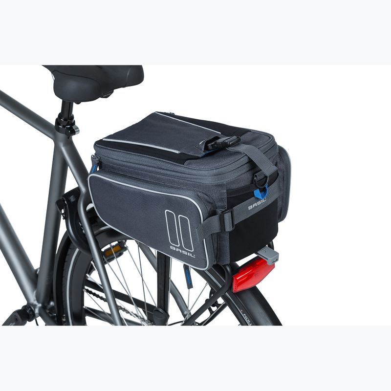 Fahrradträger Tasche Basil Sport Design Trunkbag MIK 15 l graphit 9