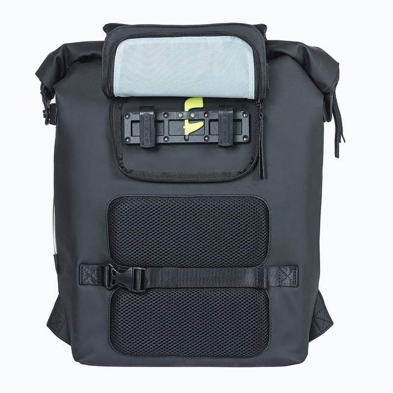 Basil Soho Nordlicht 17 l Fahrradträger Rucksack schwarz 5