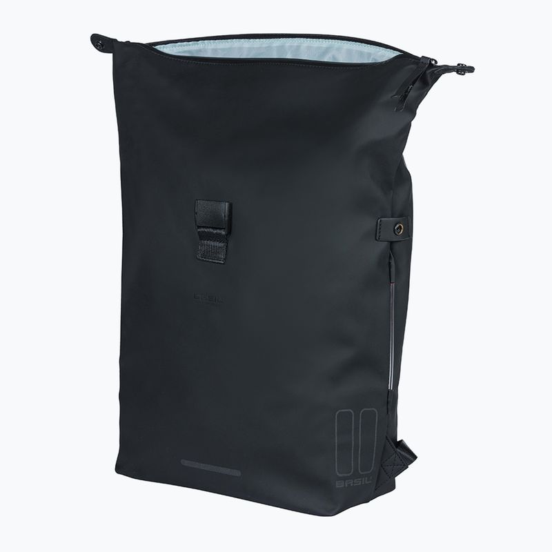 Basil Soho Nordlicht 17 l Fahrradträger Rucksack schwarz 8
