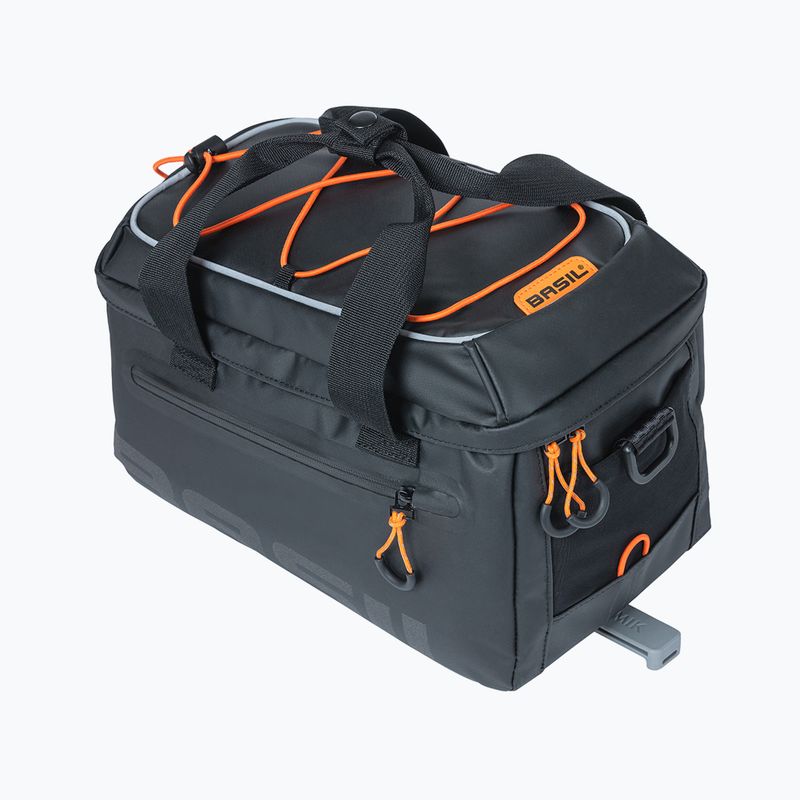 Fahrradträger Tasche Basil Miles Plane MIK 7 l schwarz/orange