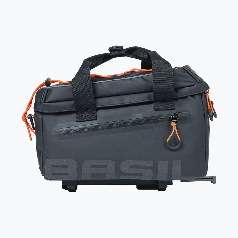 Fahrradträger Tasche Basil Miles Plane MIK 7 l schwarz/orange 2
