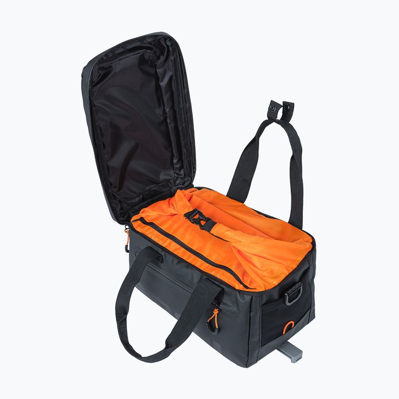 Fahrradträger Tasche Basil Miles Plane MIK 7 l schwarz/orange 5