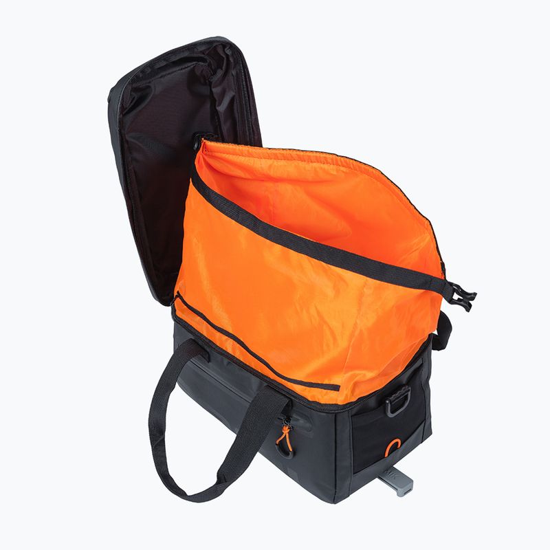 Fahrradträger Tasche Basil Miles Plane MIK 7 l schwarz/orange 6