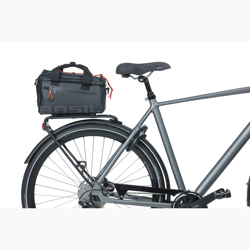 Fahrradträger Tasche Basil Miles Plane MIK 7 l schwarz/orange 7