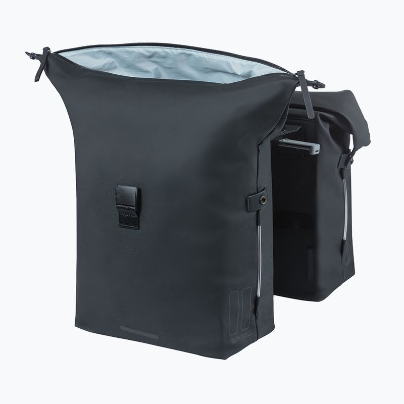Basil Soho Nordlicht Double Bag Fahrradtasche MIK 41 l schwarz 4