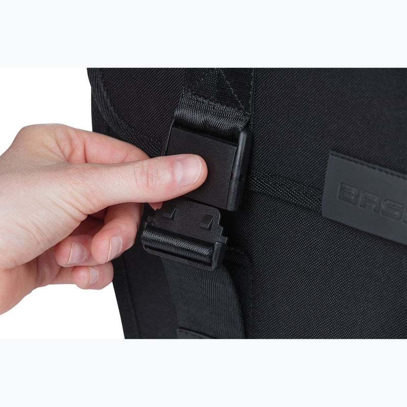Basil Tour Einzeltasche links 14 l schwarz 5