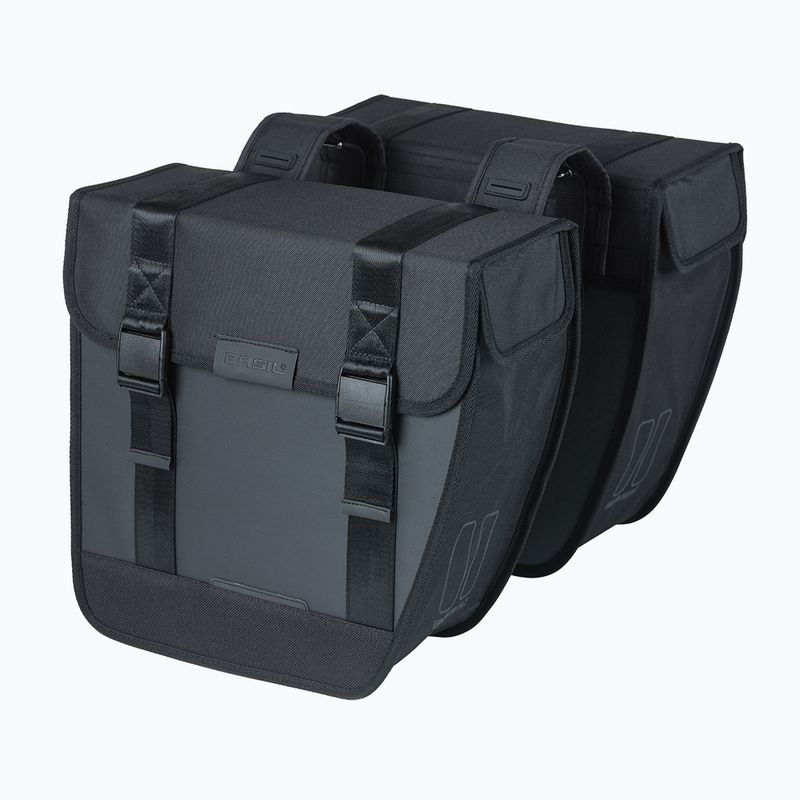 Basil Tour Wasserdichte Doppeltasche Universal 28 l schwarz 2