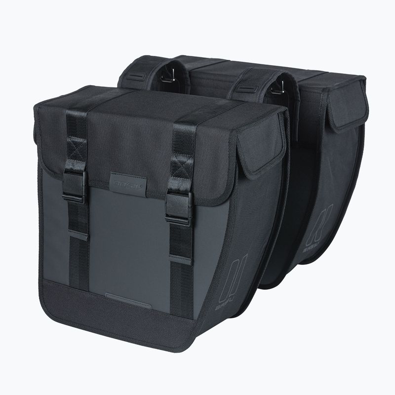 Basil Tour Wasserdichte Doppeltasche XL 35 l schwarz 2