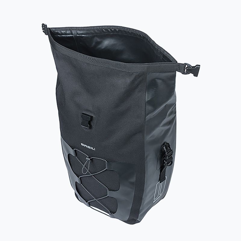 Fahrradtasche Basil Navigator Waterproof Single Bag MIK Hooks 25-31 l black 4