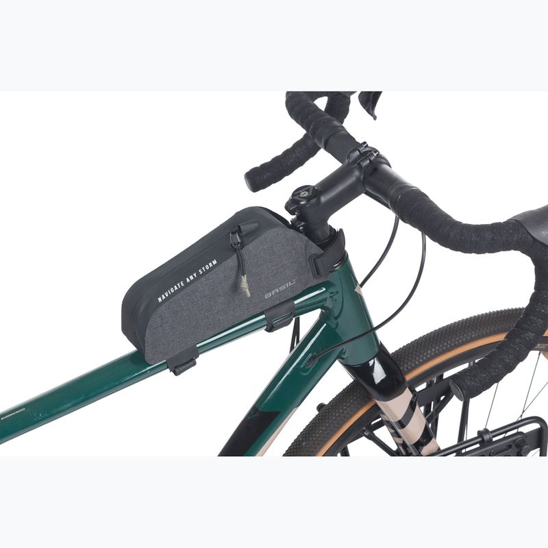 Fahrrad Rahmentasche Basil Navigator Storm Frame Bag 0,8 l black 6