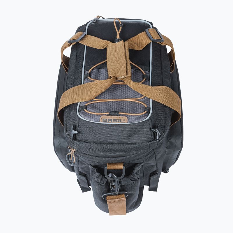 Basil Miles Trunkbag XL Pro 9-36 l schwarz Schiefer Fahrradträger Tasche 3