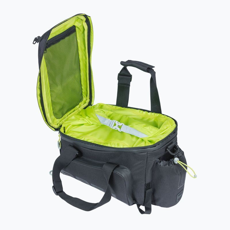 Basil Miles Trunk XL Pro 36 l schwarz/lime Fahrradträger Tasche 5