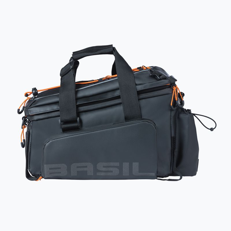Basil Miles Tarpaulin XL Pro 9-36 l schwarz/orange Fahrradträger Tasche 2