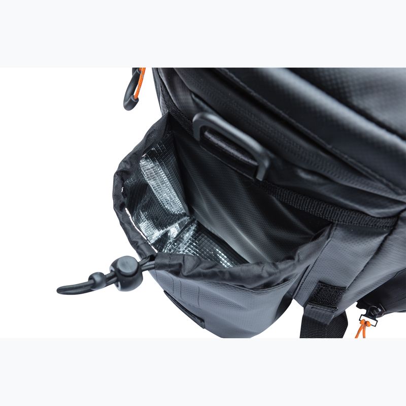 Basil Miles Tarpaulin XL Pro 9-36 l schwarz/orange Fahrradträger Tasche 4