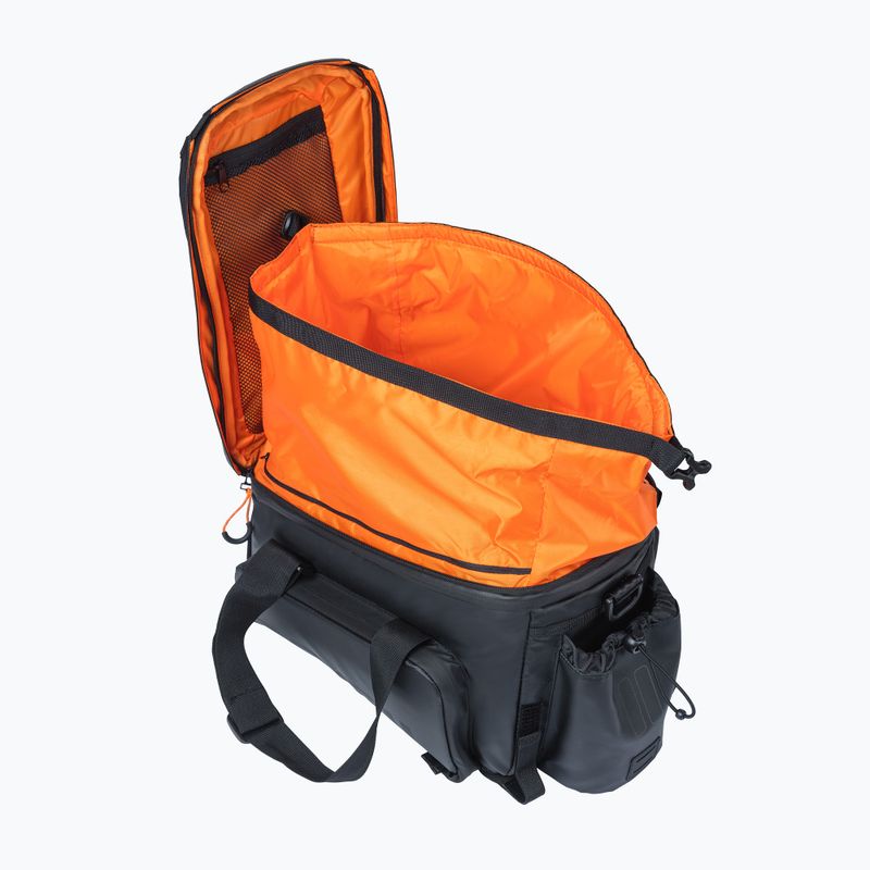 Basil Miles Tarpaulin XL Pro 9-36 l schwarz/orange Fahrradträger Tasche 6
