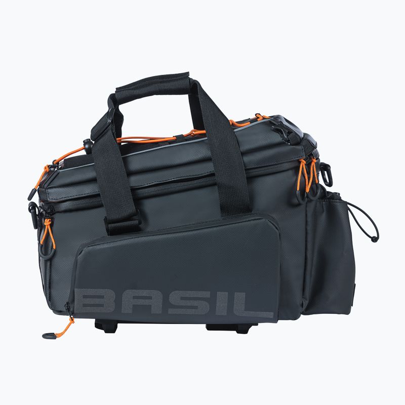 Basil Miles Tarpaulin XL Pro MIK 9-36 l schwarz/orange Fahrradträger Tasche 2