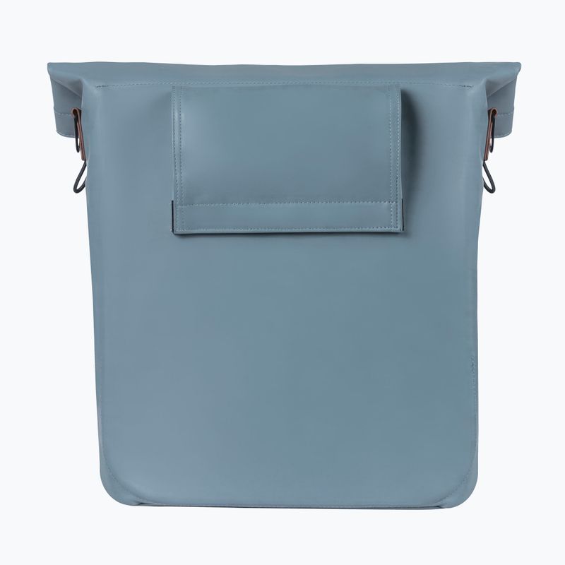Fahrradträger Tasche Basil City Shopper Vegan Leder 16 l blau 3