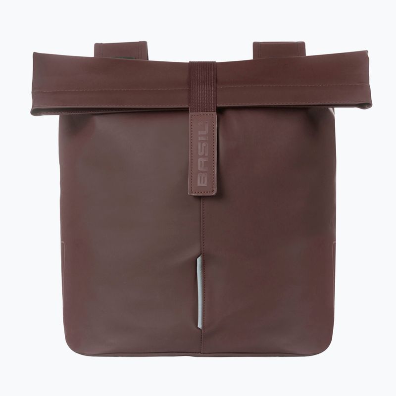 Basil City Double Vegan Leder 32 l braun Fahrradtaschen