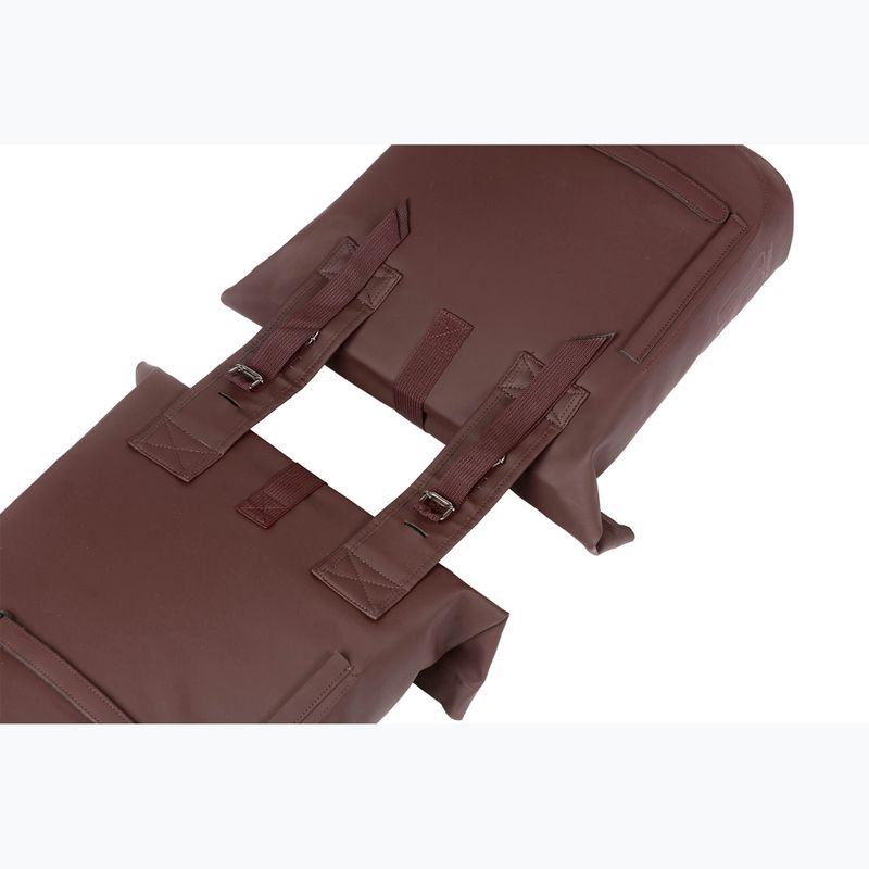 Basil City Double Vegan Leder 32 l braun Fahrradtaschen 4