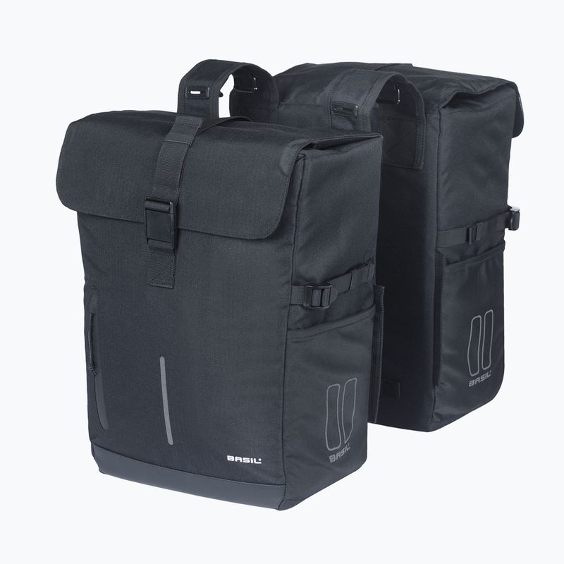 Fahrradtasche Basil Move Double Bag 30 l black